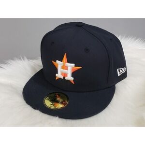 NEW - Houston Astros - New Era 59Fifty Fitted Hat Cap - Size 7 3/4